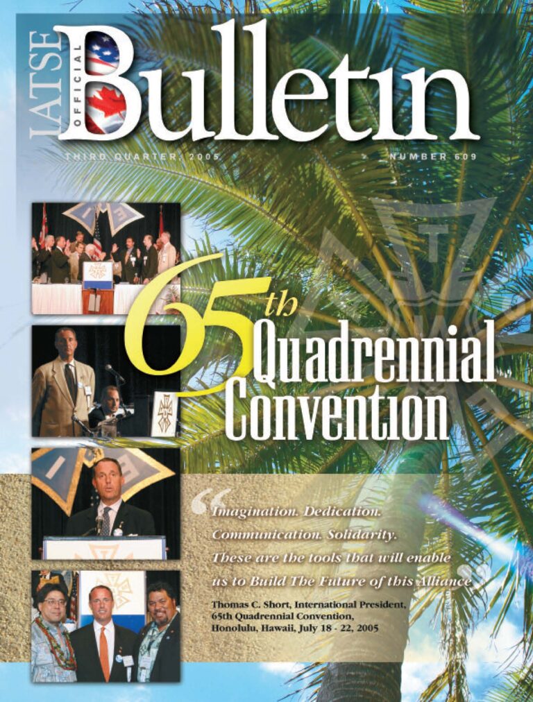 The Official Bulletin: 2005 Q3 / No. 609