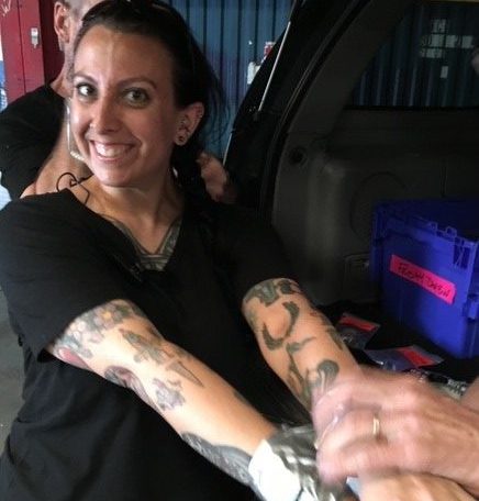 Local 52 Member, Sarah Bricker Makes Ear Savers for Essential Workers