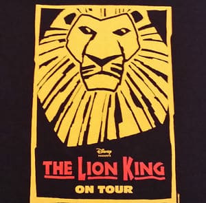 The Lion King on tour