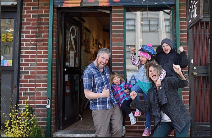 Local 600 Member, Gareth Manwaring and Wife Convert Shop to Food Pantry