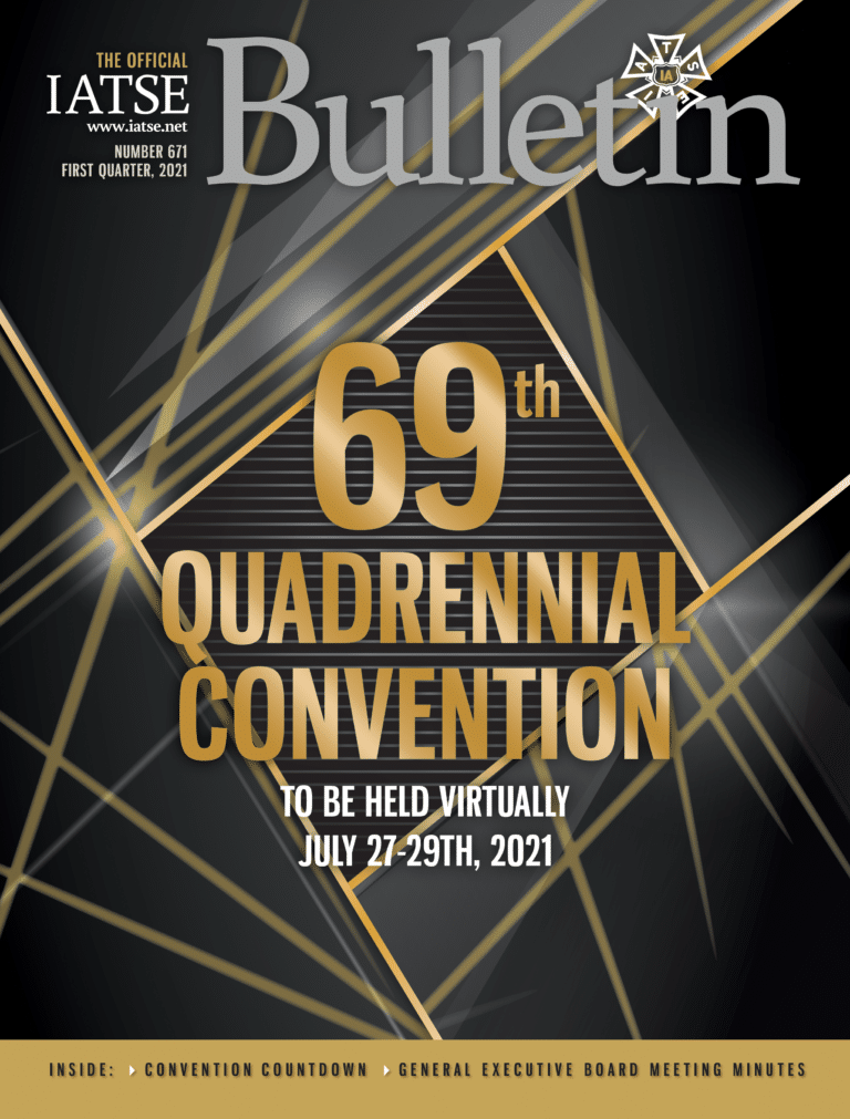 The Official Bulletin: 69 Quadrennial Convention Issue